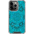 Blue Zen Ginseng iPhone 14 Pro Clear Case